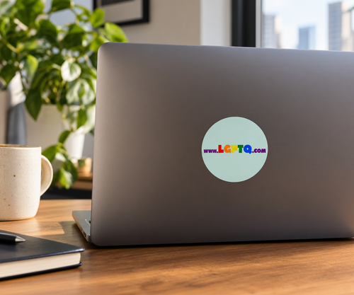 LGPTQ.com Sticker 3 x 3 Inches